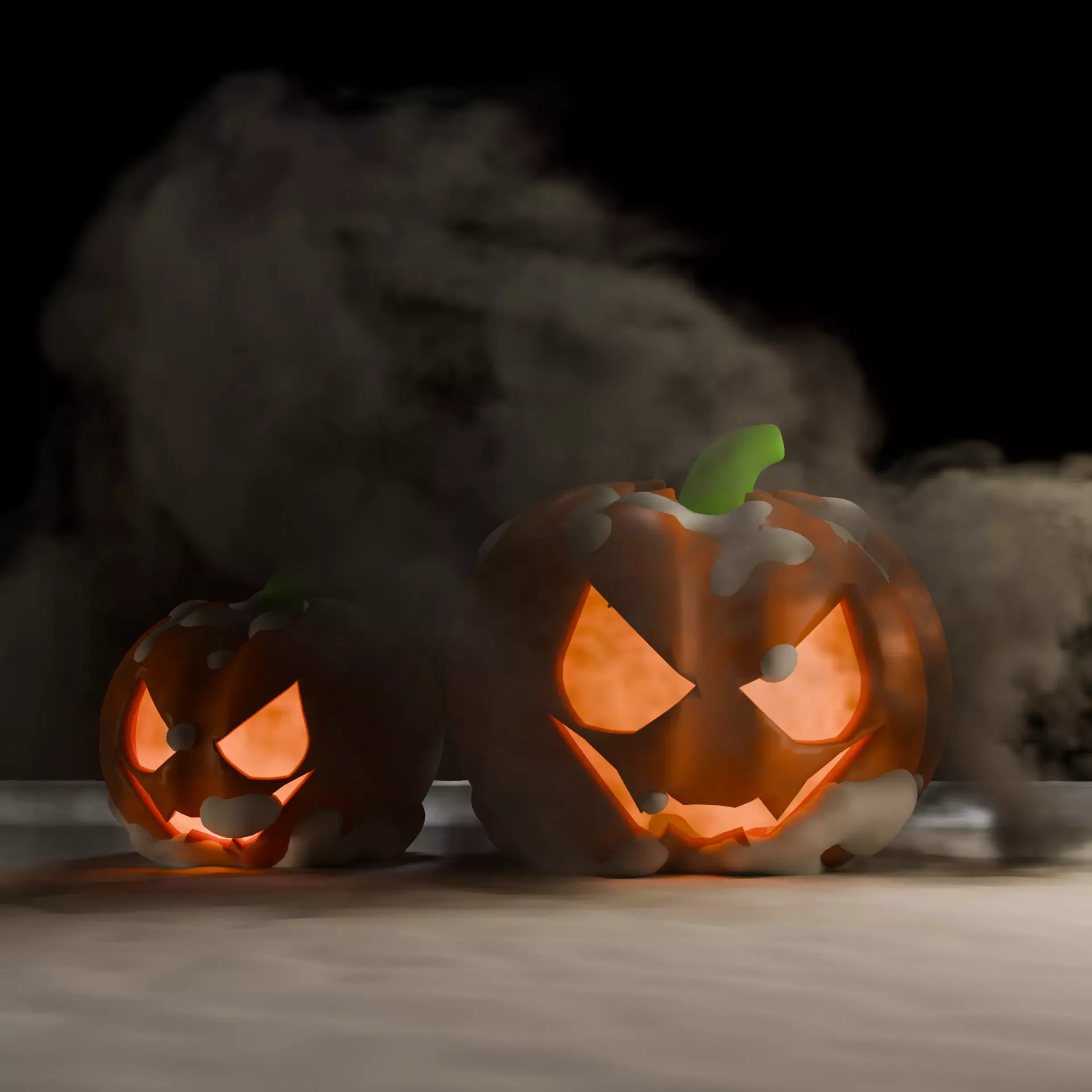 Halloween Pumpkin 3D model