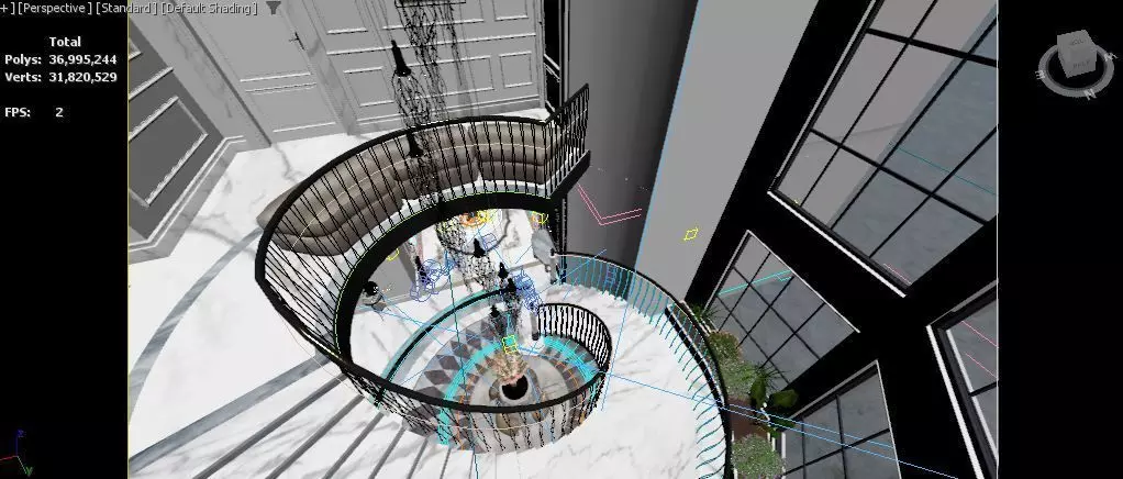 Ground floor villa 3D model_20