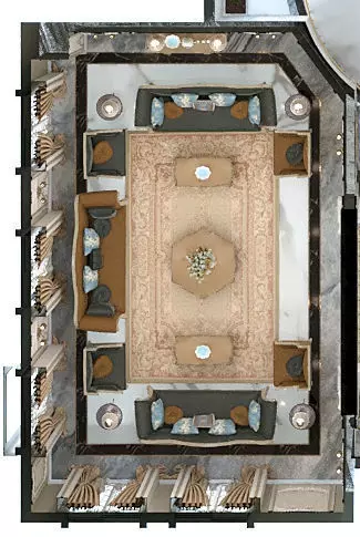 Ground floor villa 3D model_2