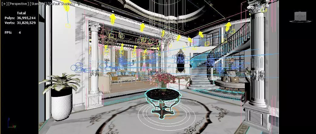 Ground floor villa 3D model_18