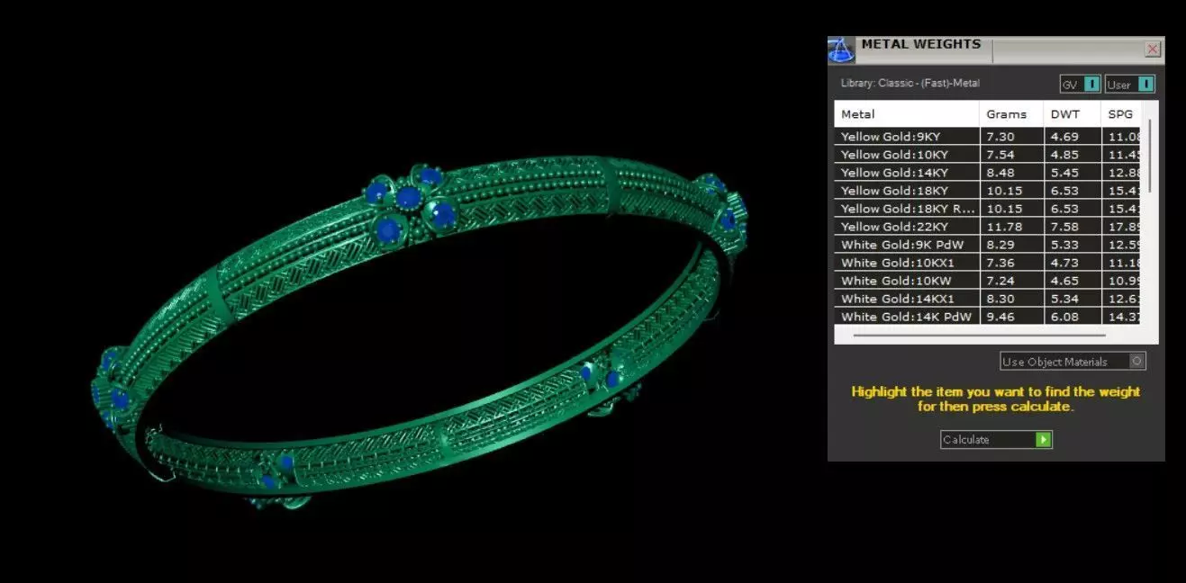 Bracelet 3D print model_5