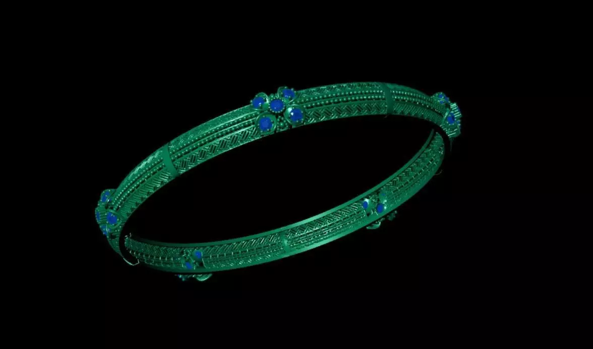Bracelet 3D print model_2