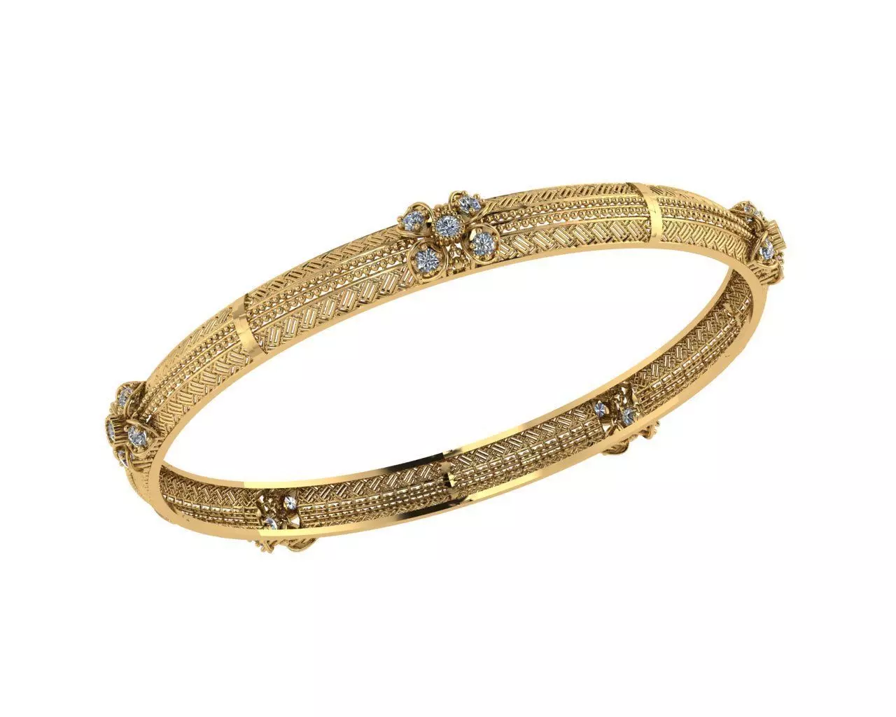 Bracelet 3D print model_0