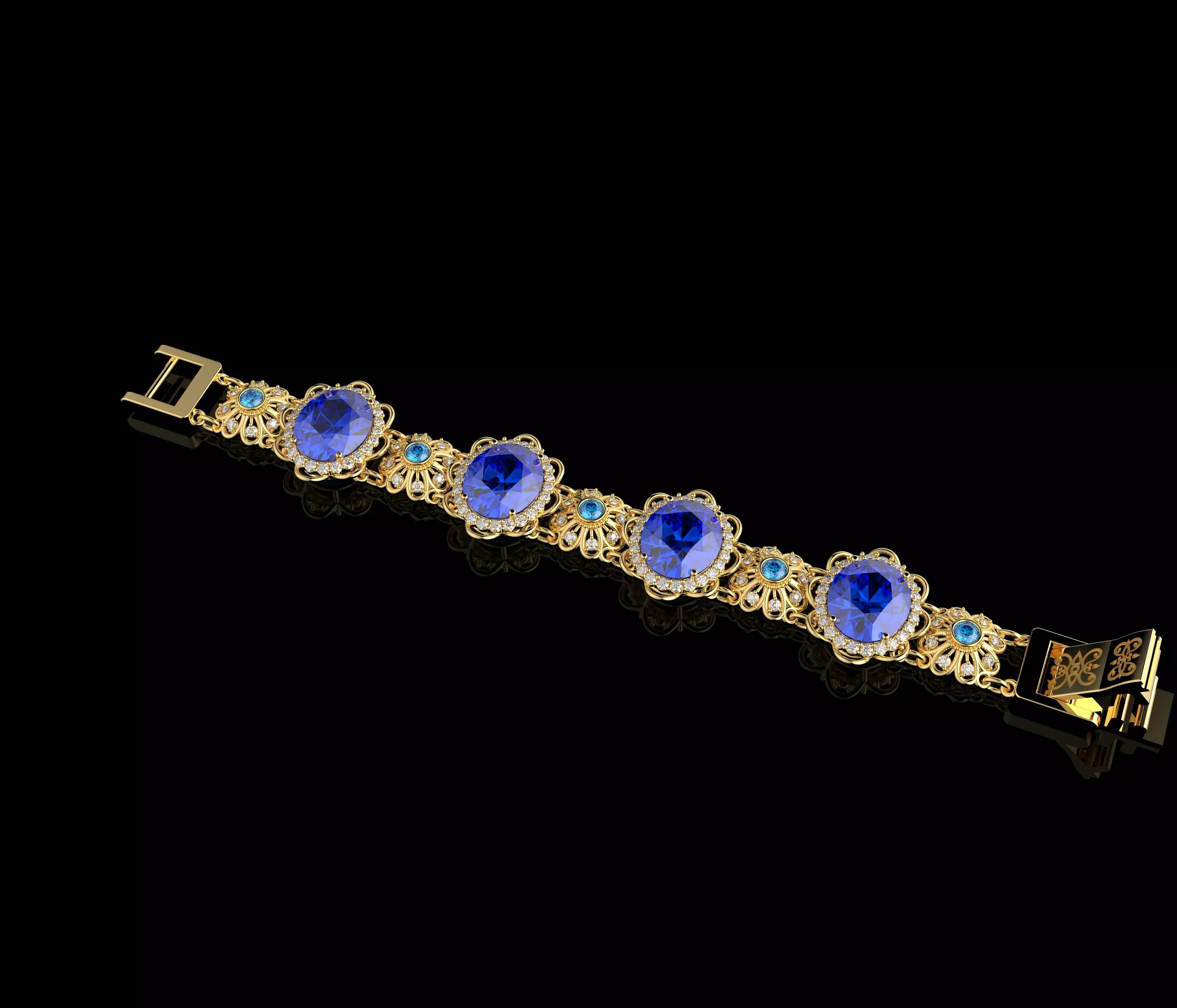 Gold N1542 3D print model_7