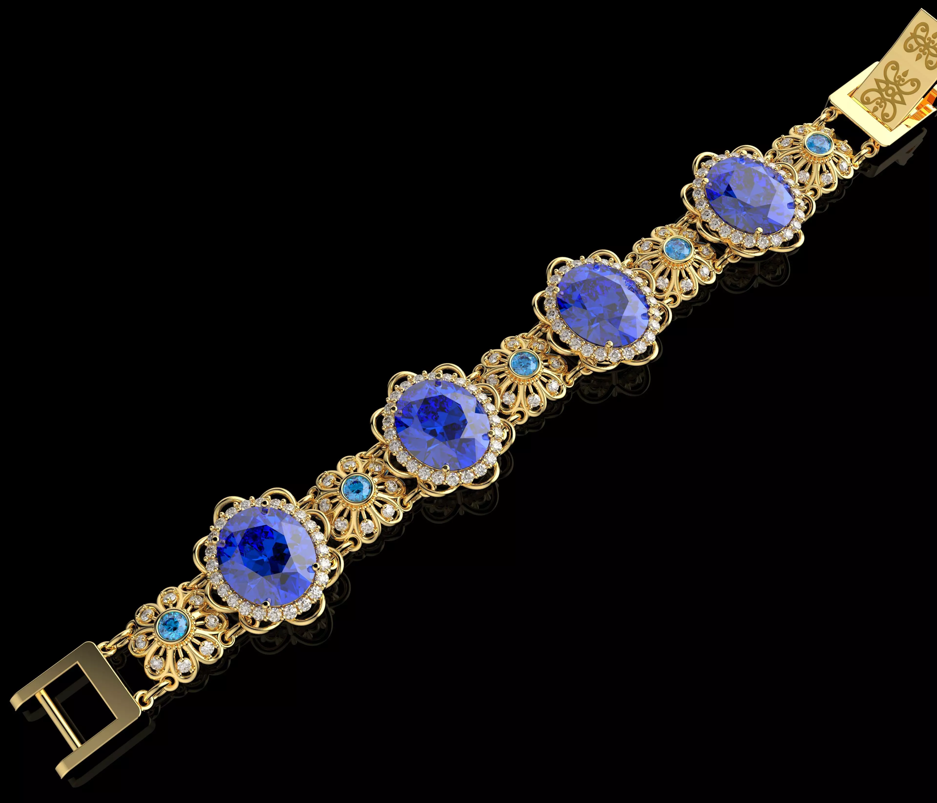 Gold N1542 3D print model_1