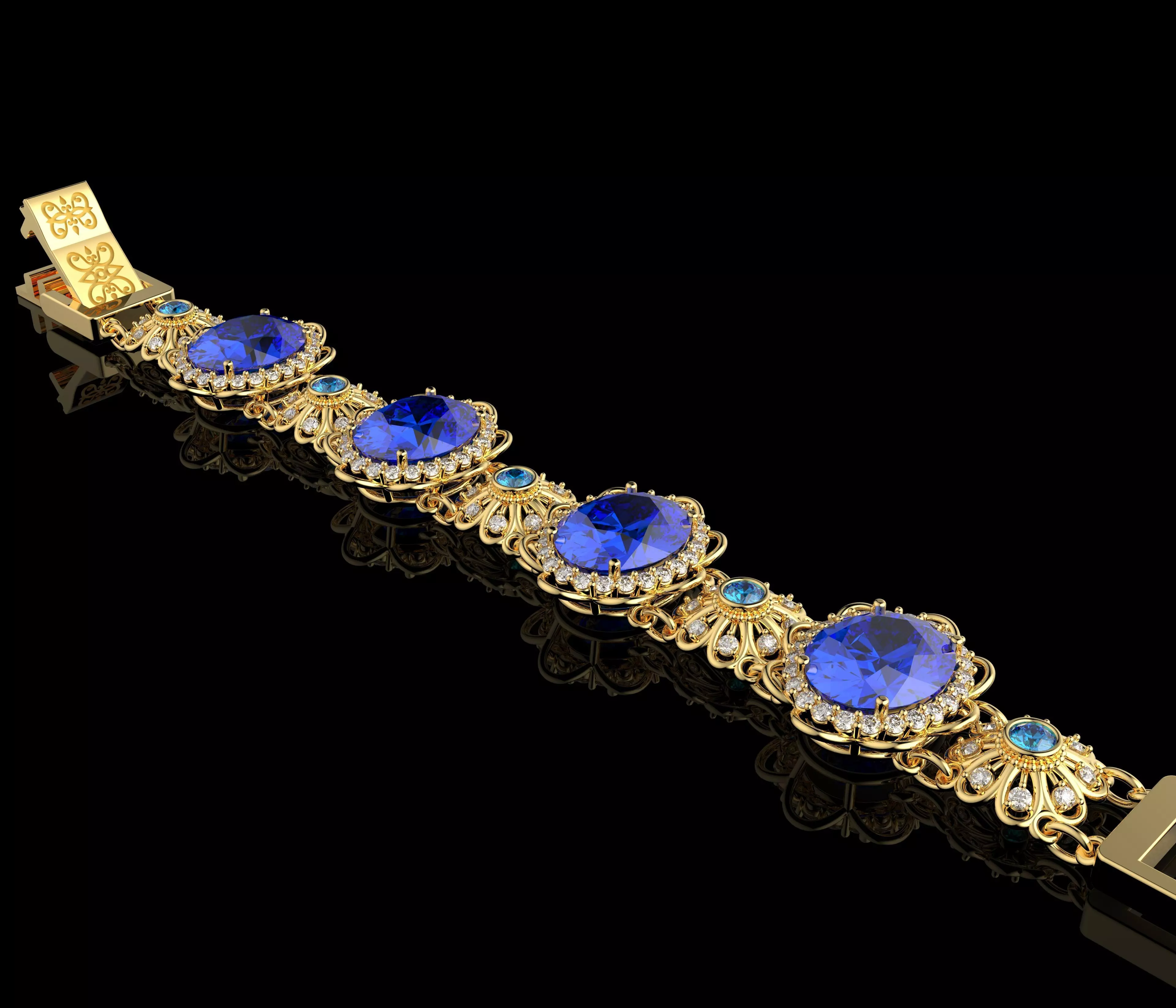 Gold N1542 3D print model_4