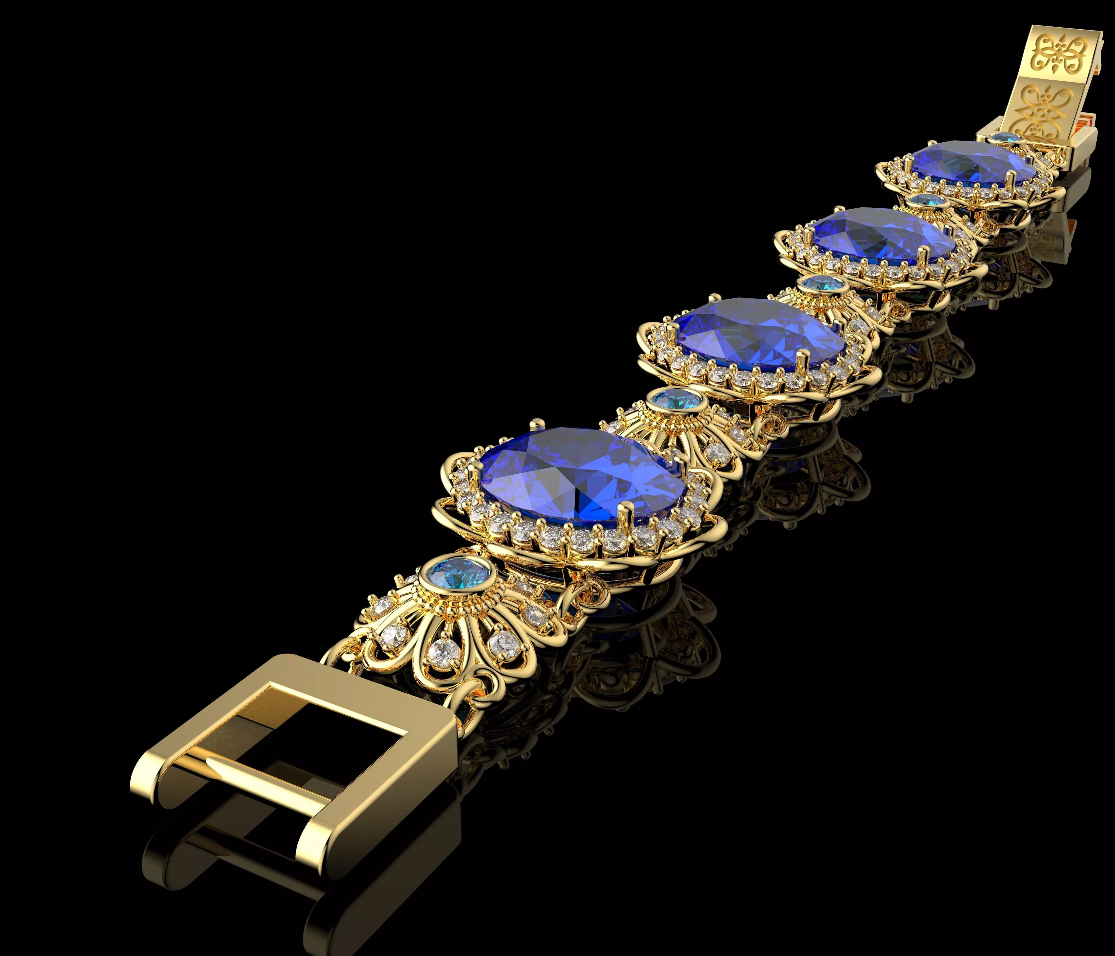 Gold N1542 3D print model_6