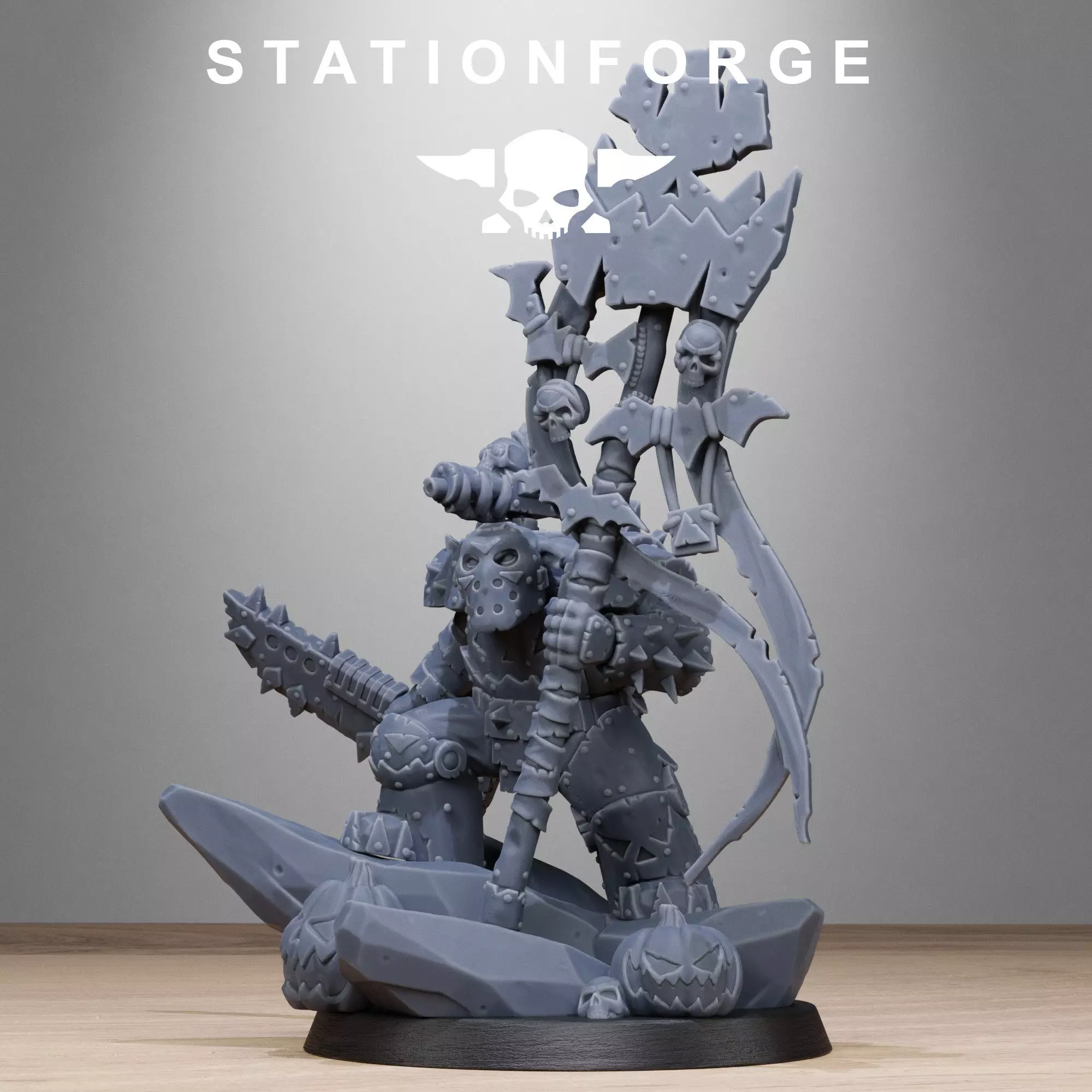 Orkaz Boo Basher 3D print model_3