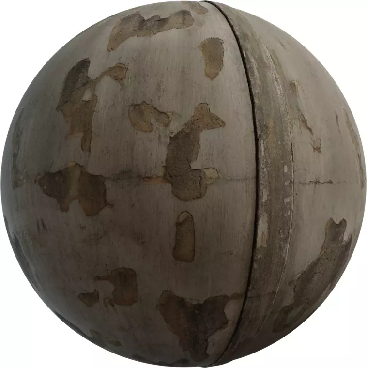 PBR Aged Concrete Panel with Seam Texture_0