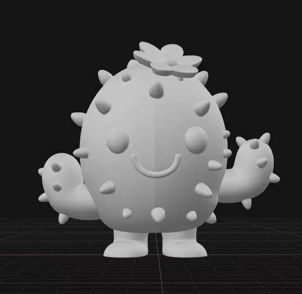 Cacty 3D print model_1