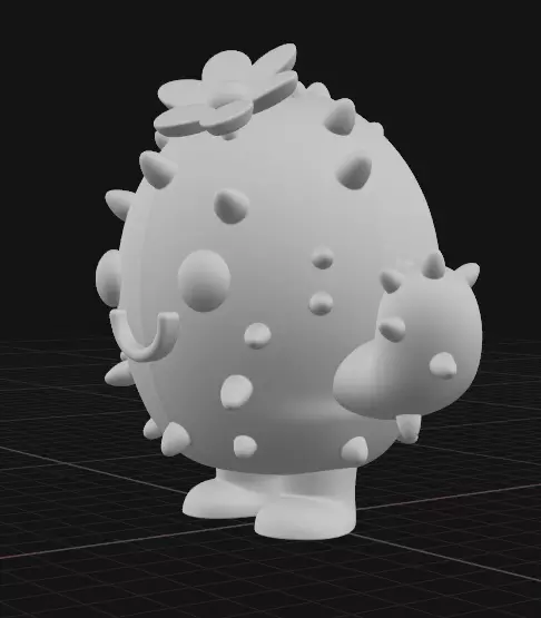 Cacty 3D print model_2