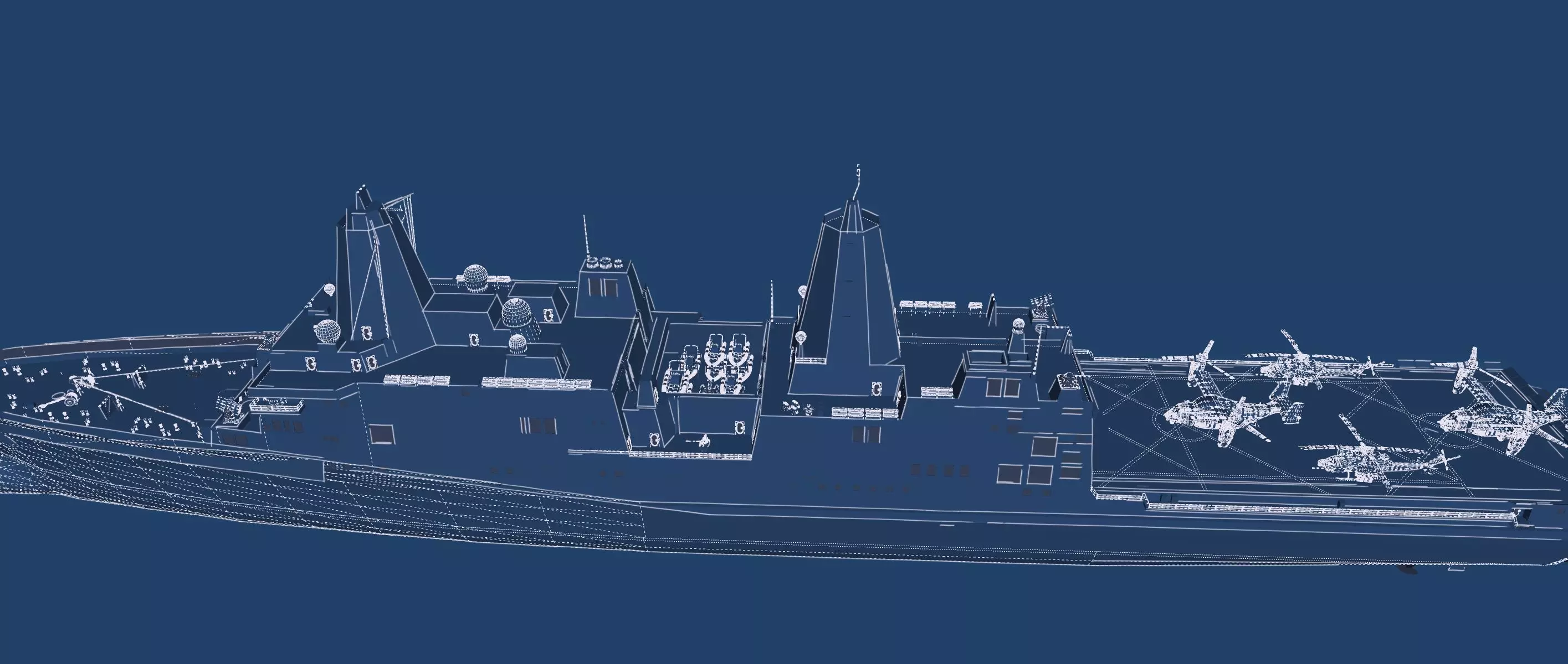 SAN ANTONIO CLASS DESTROYER 3D model_51