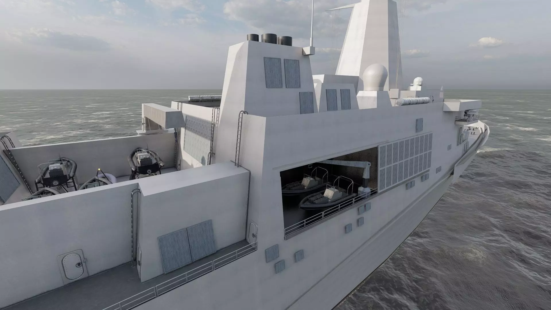 SAN ANTONIO CLASS DESTROYER 3D model_19