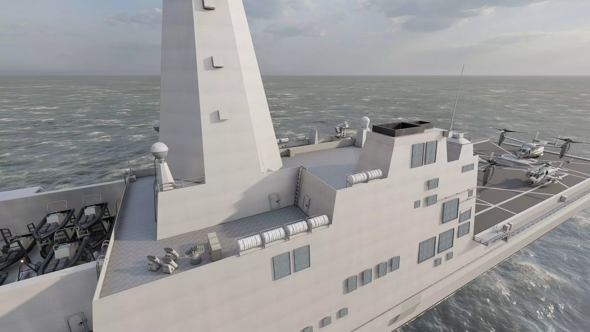 SAN ANTONIO CLASS DESTROYER 3D model_11