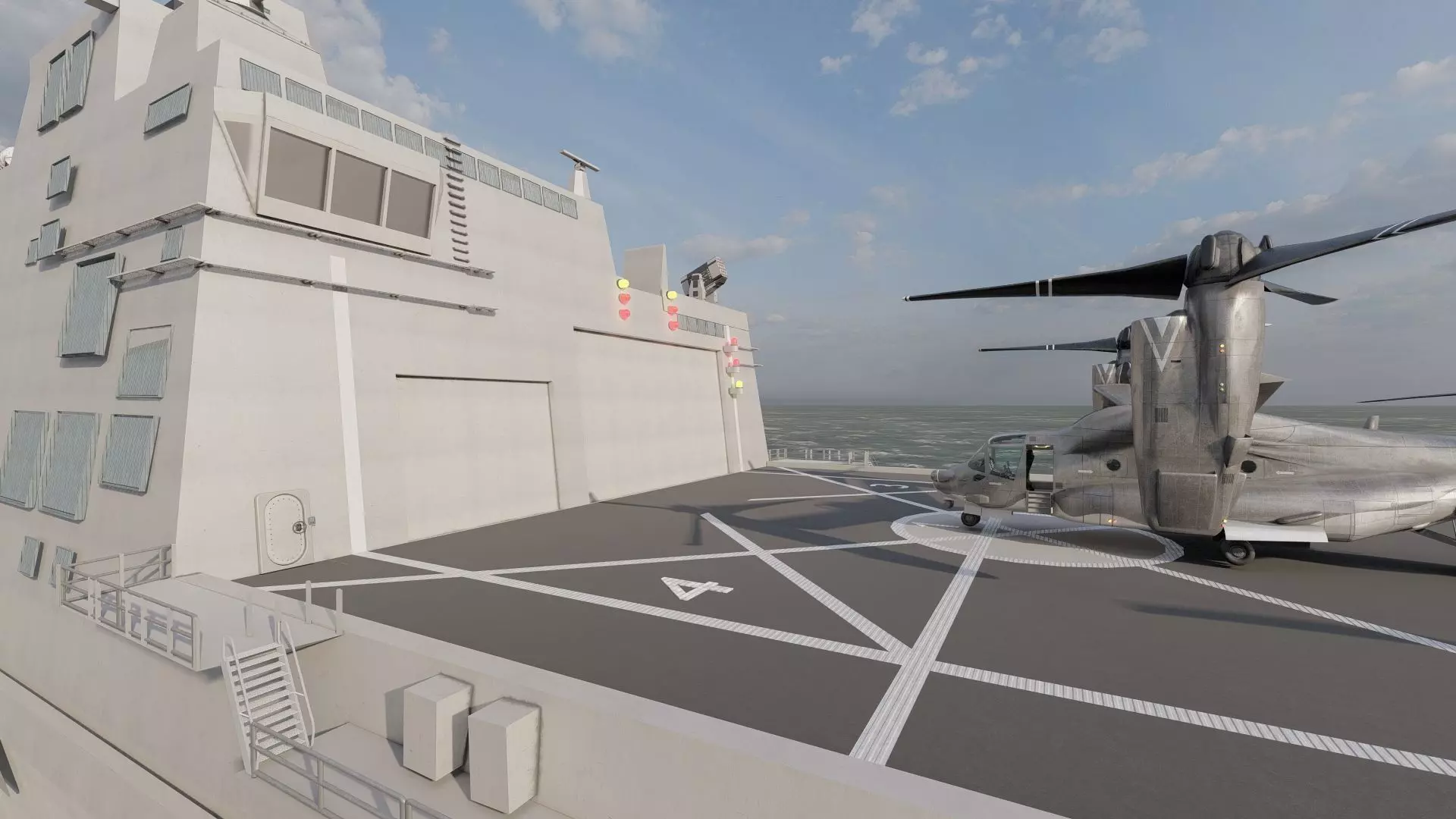 SAN ANTONIO CLASS DESTROYER 3D model_34