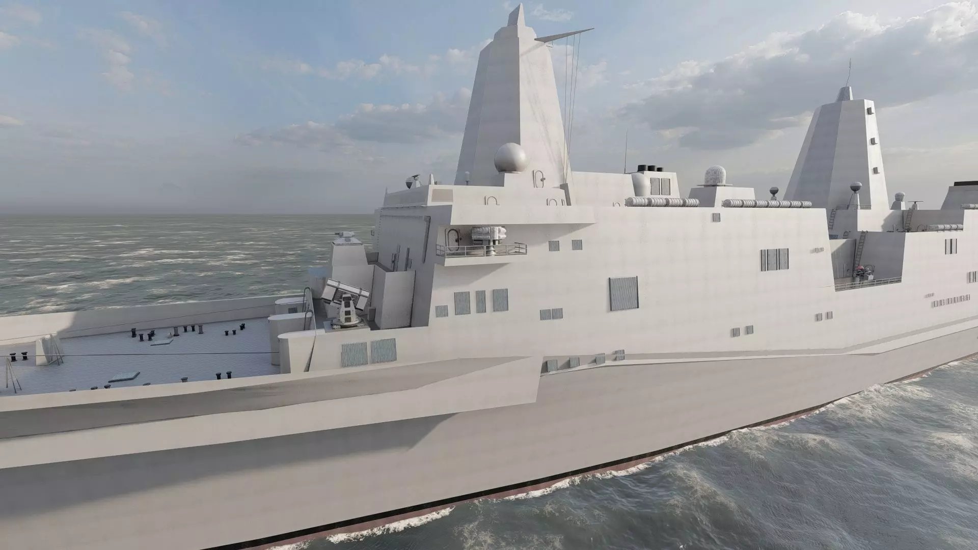 SAN ANTONIO CLASS DESTROYER 3D model_8