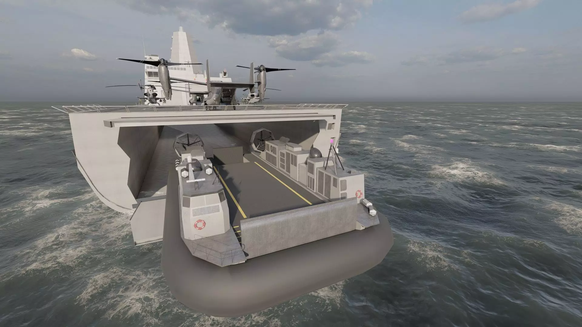 SAN ANTONIO CLASS DESTROYER 3D model_39