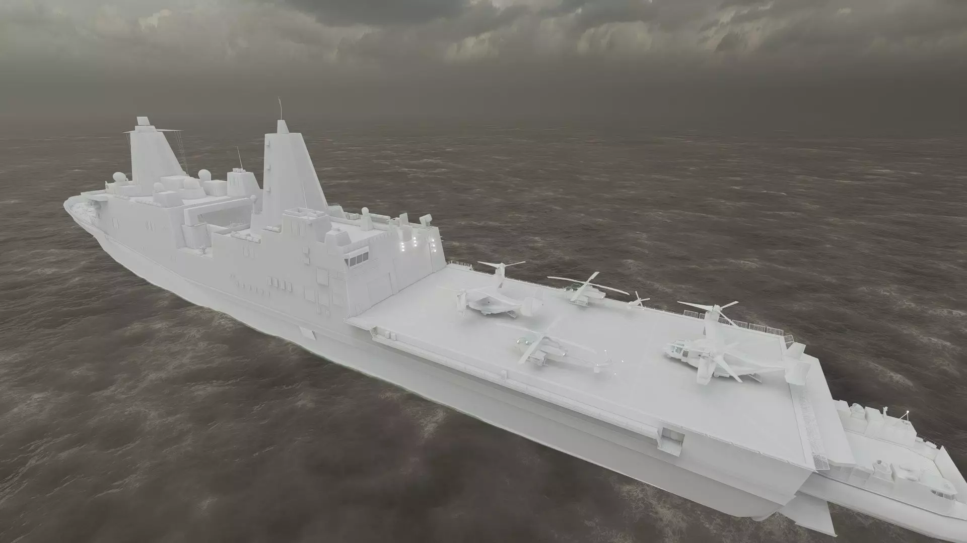 SAN ANTONIO CLASS DESTROYER 3D model_42