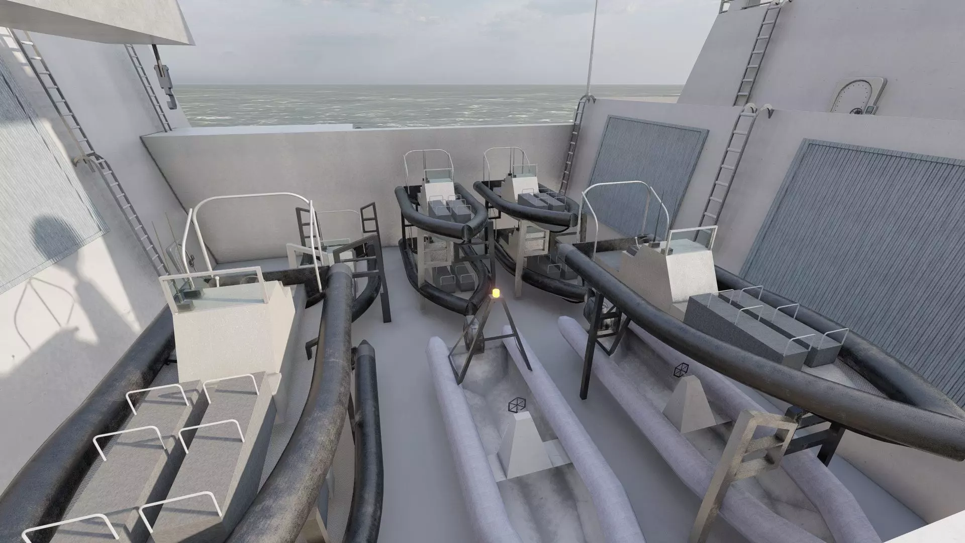 SAN ANTONIO CLASS DESTROYER 3D model_28