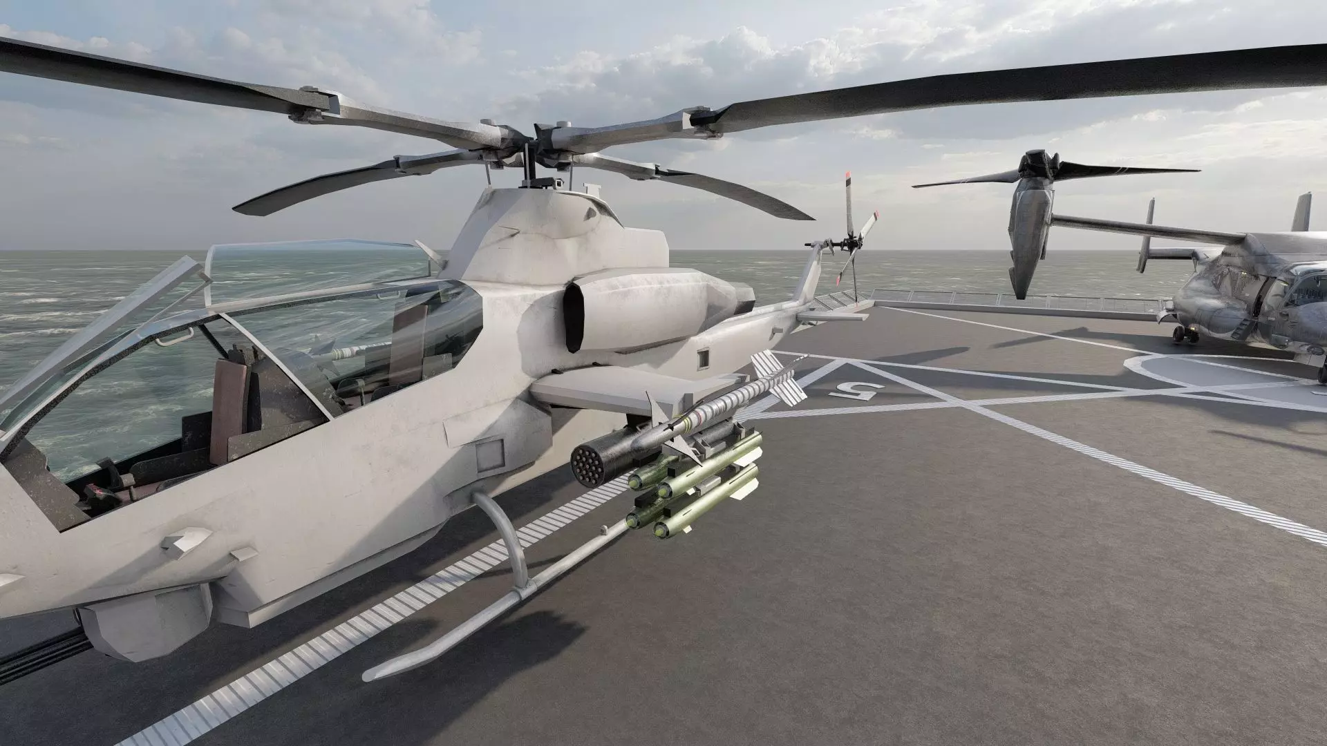 SAN ANTONIO CLASS DESTROYER 3D model_38