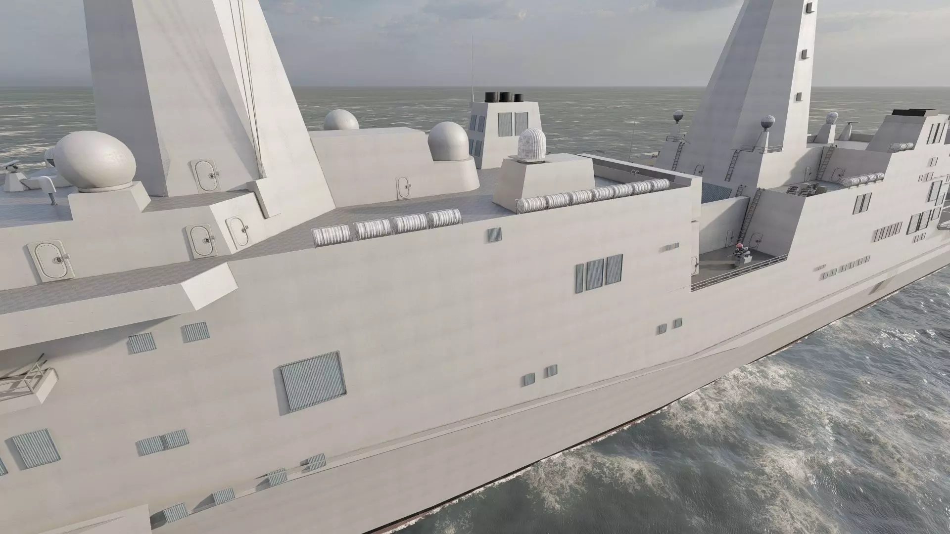 SAN ANTONIO CLASS DESTROYER 3D model_9