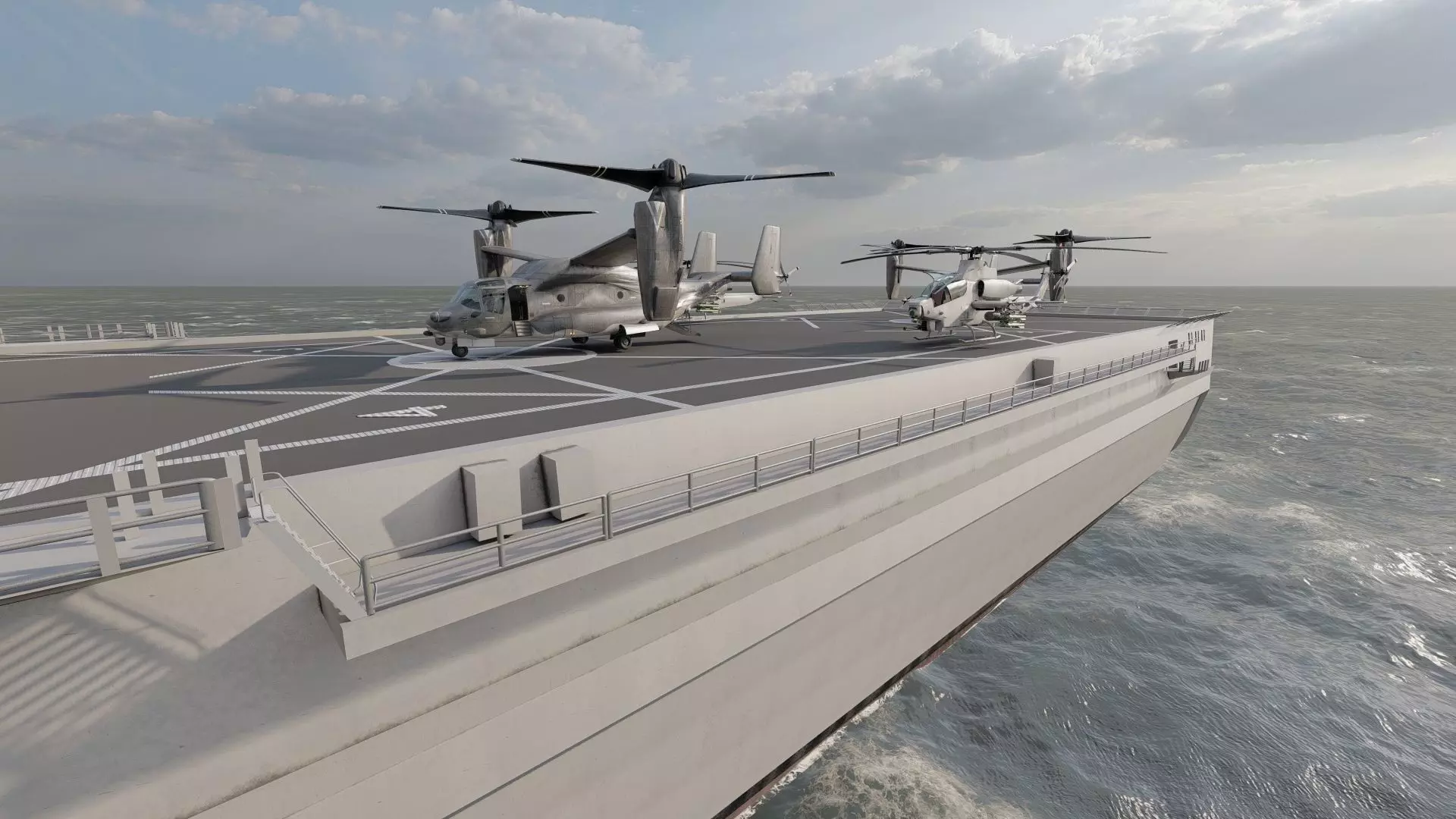 SAN ANTONIO CLASS DESTROYER 3D model_33