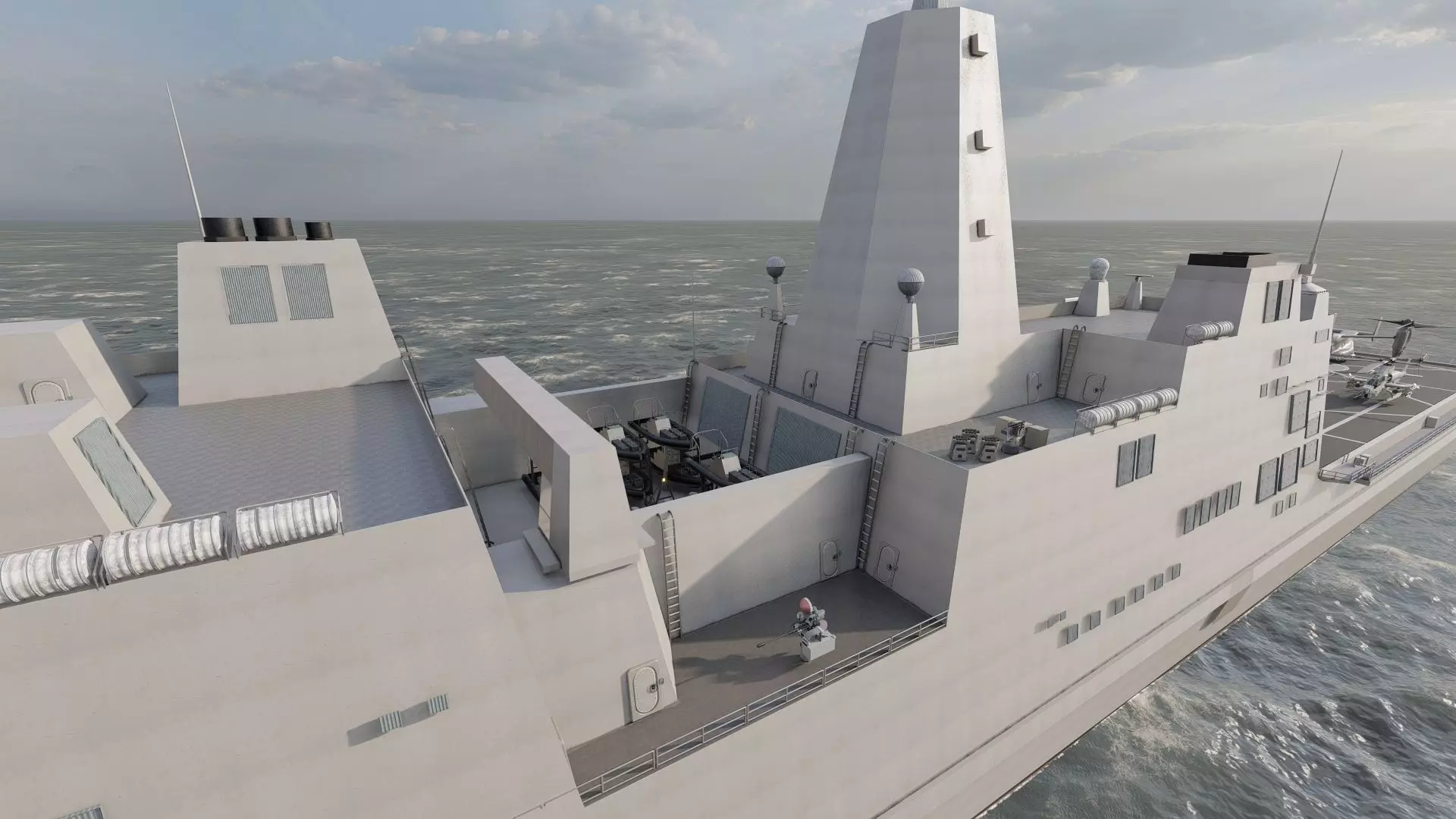 SAN ANTONIO CLASS DESTROYER 3D model_10