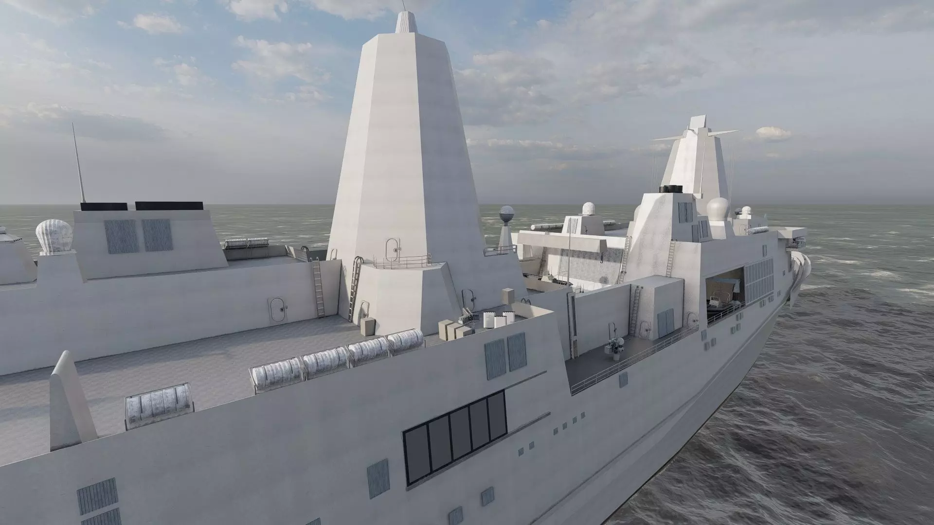 SAN ANTONIO CLASS DESTROYER 3D model_17