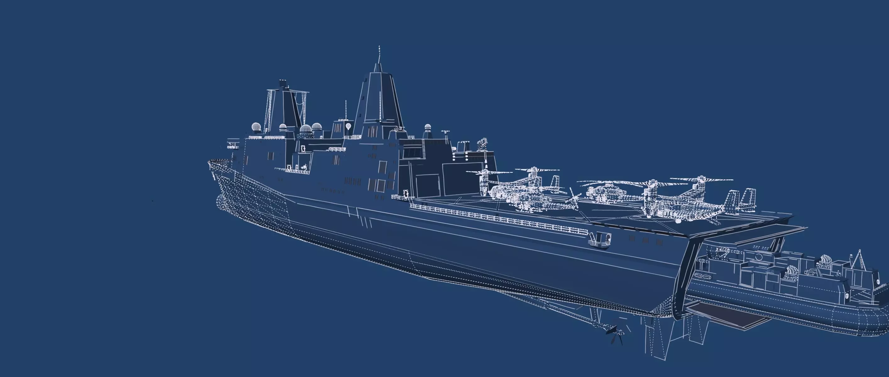SAN ANTONIO CLASS DESTROYER 3D model_52