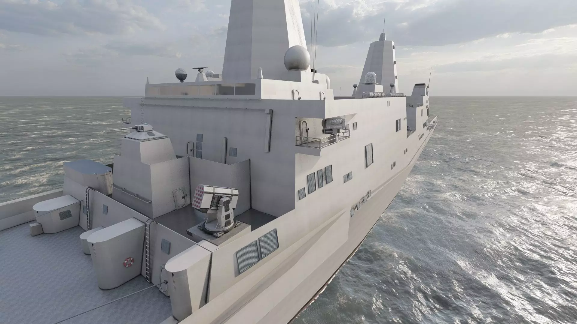 SAN ANTONIO CLASS DESTROYER 3D model_24