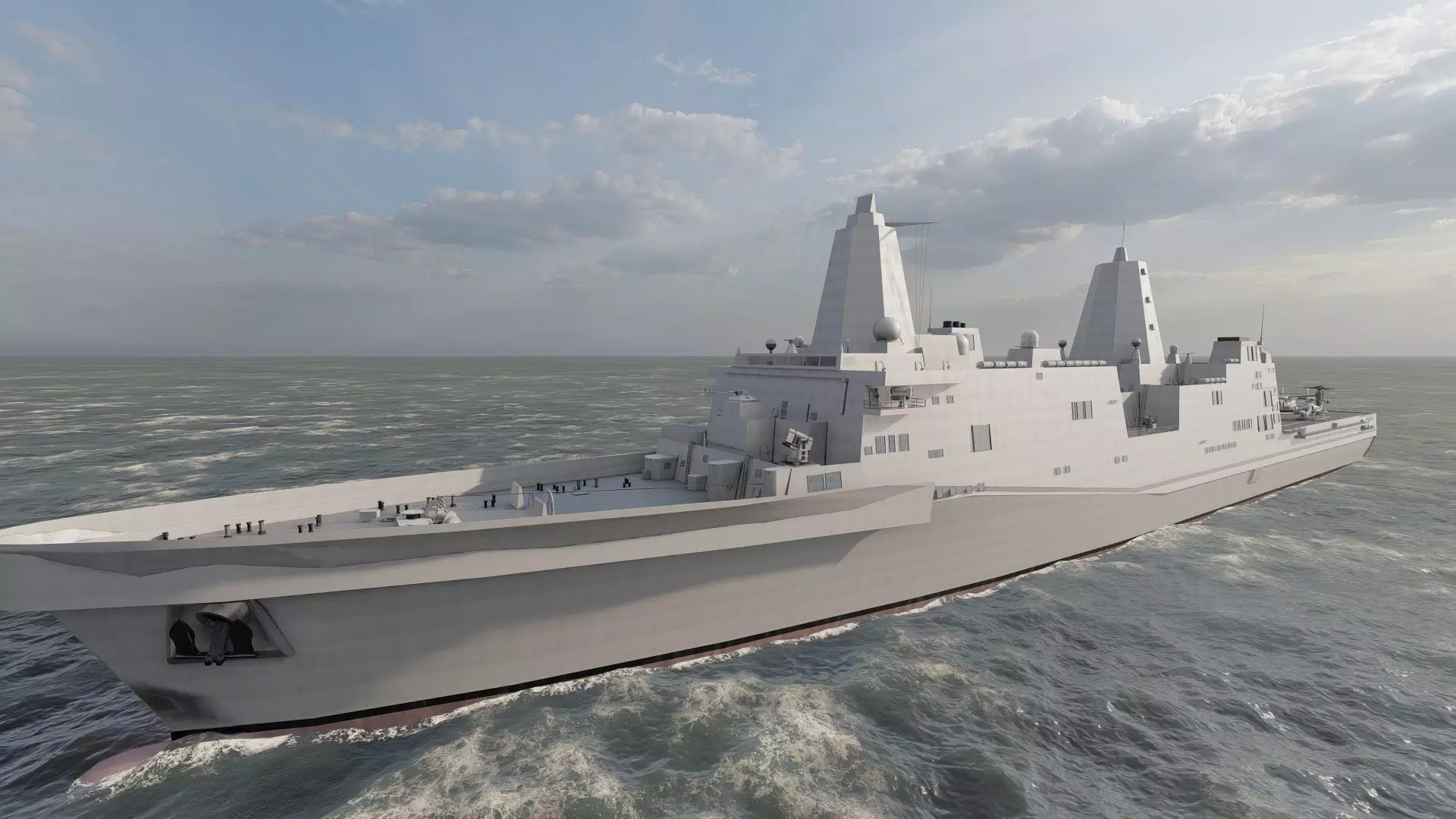 SAN ANTONIO CLASS DESTROYER 3D model_7