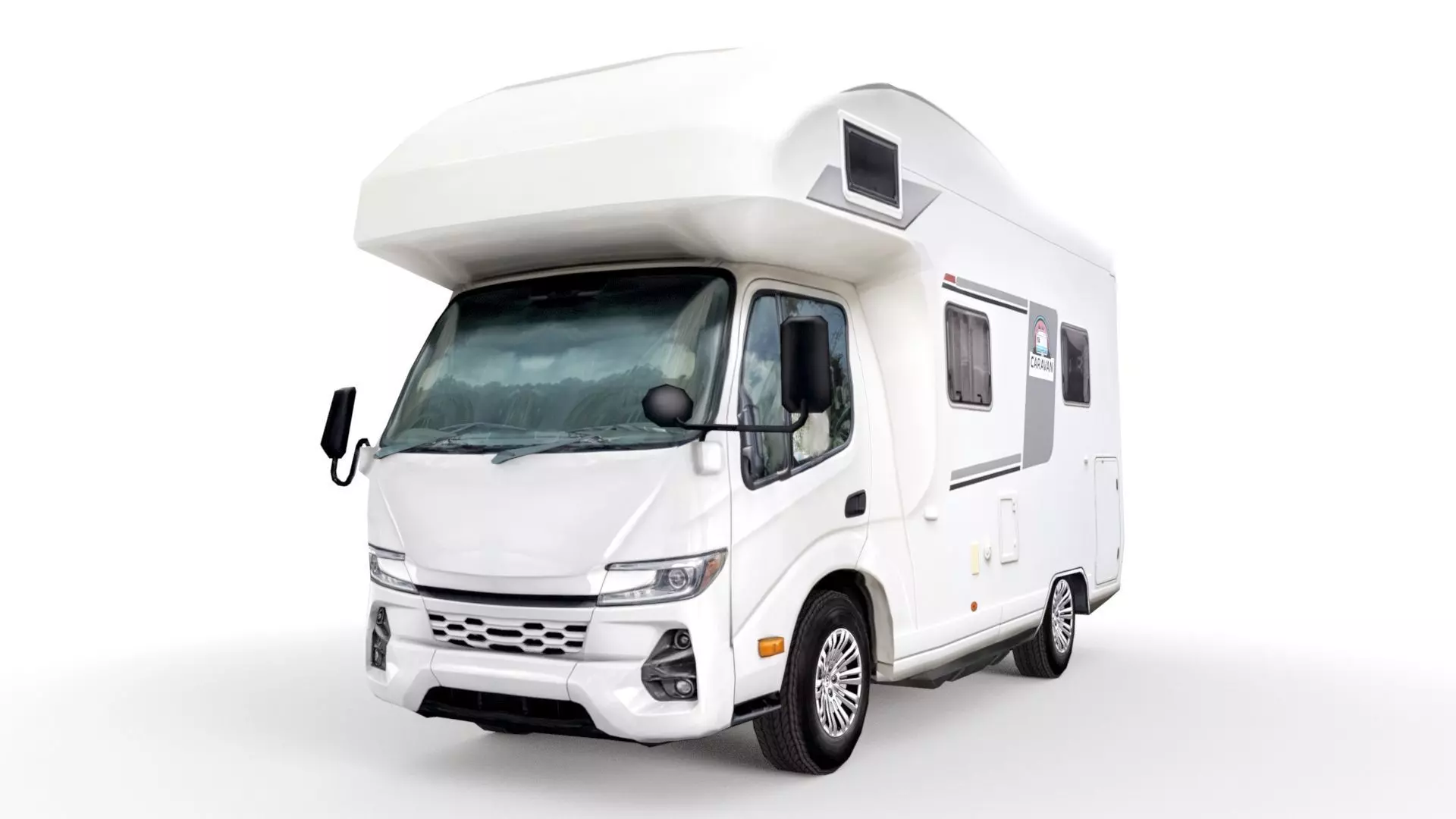 Generic Camping motorhome 01 3D model_5