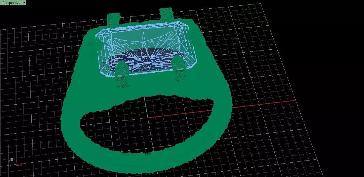 Knight Ring Jewelry model - for Him and Her 3D print model_14