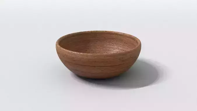 laos Wooden Bowl