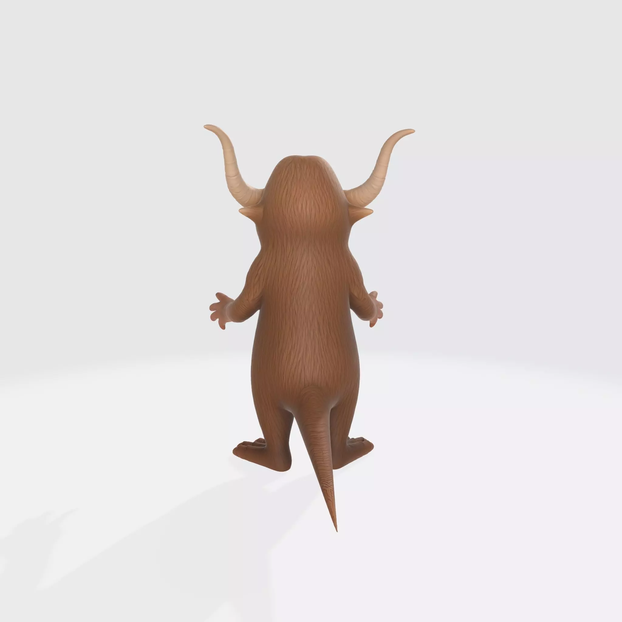 Monster Character 32 Low-poly 3D model_2