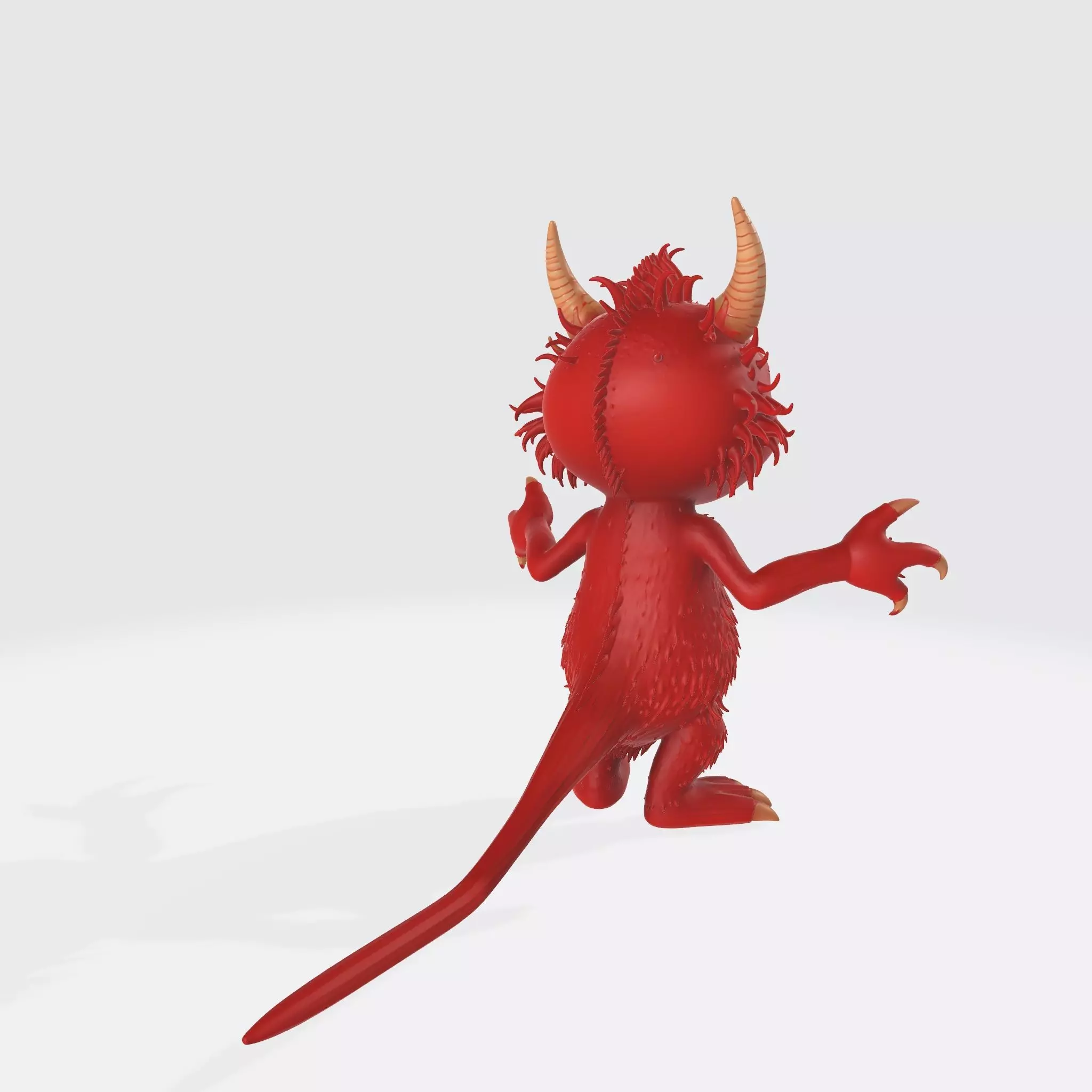 Monster Character 31 Low-poly 3D model_2