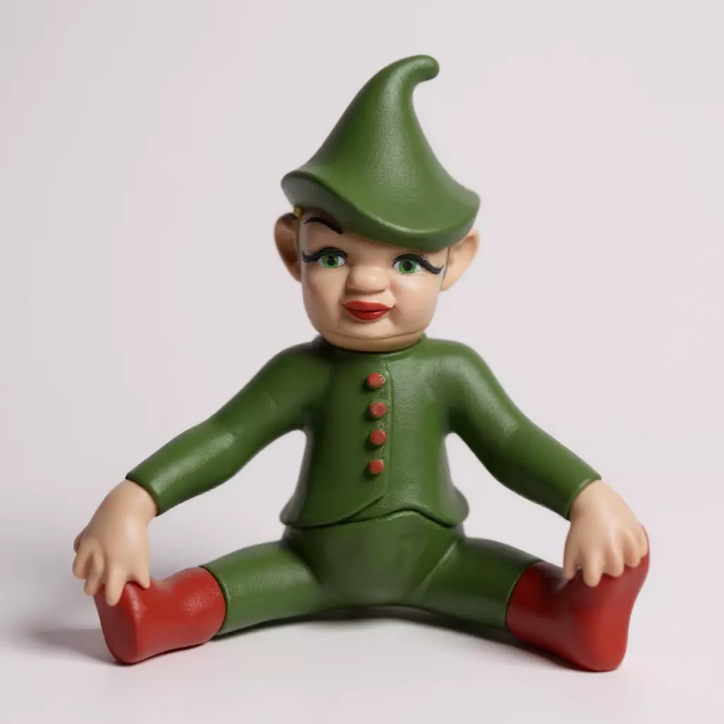 Christmas Elf 3D print model_0