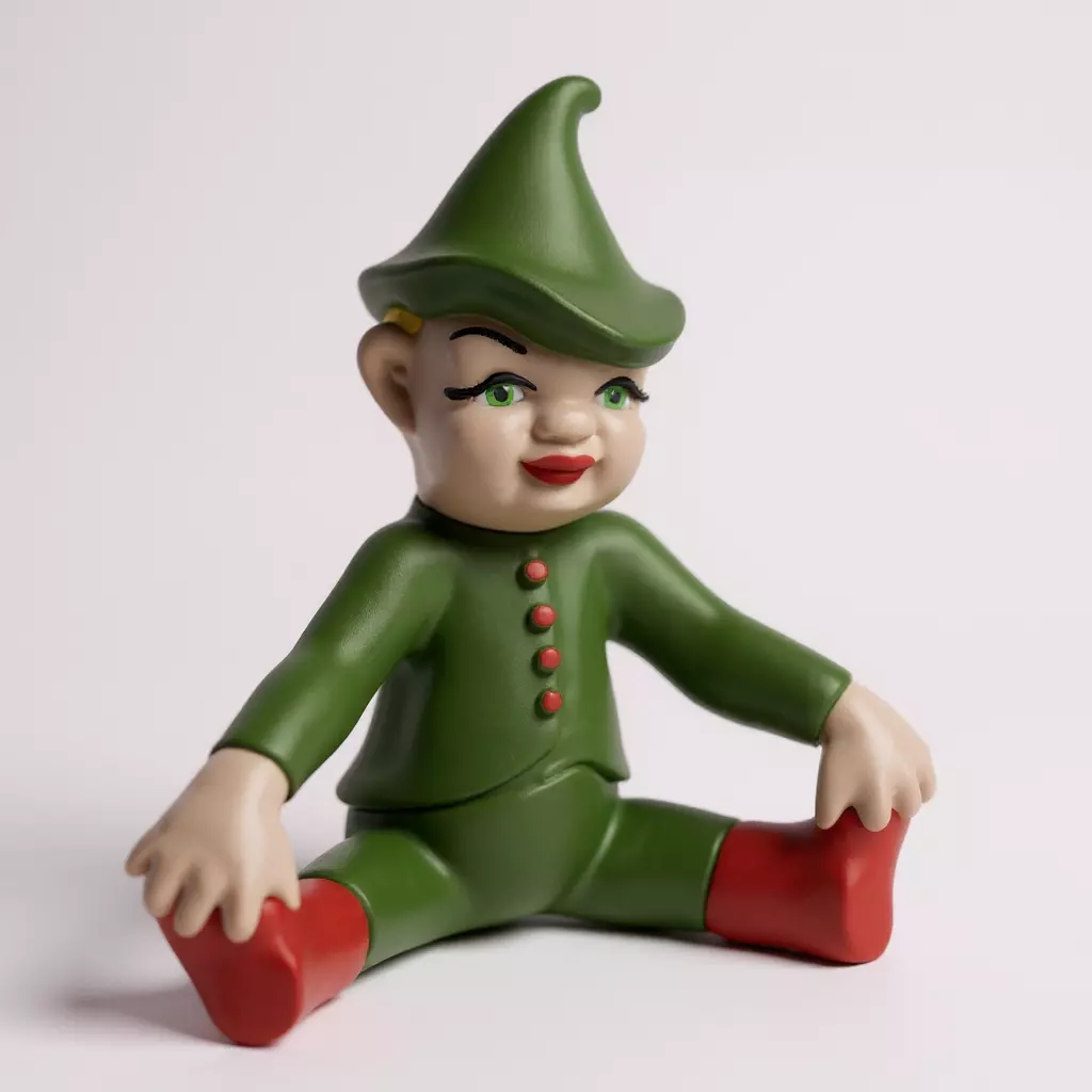 Christmas Elf 3D print model_1