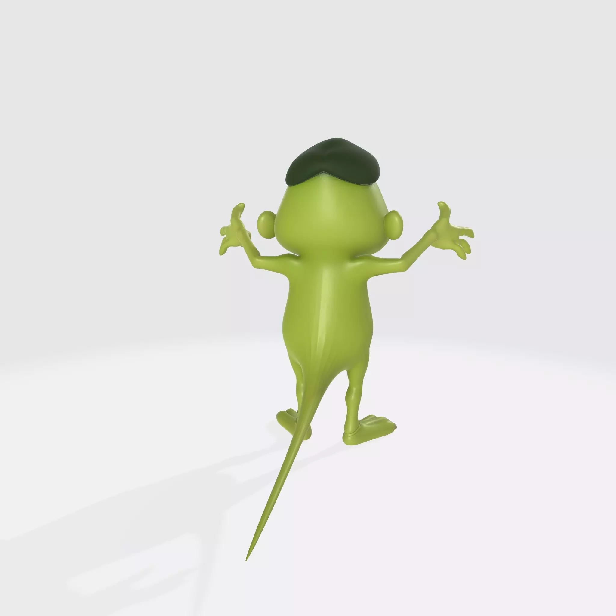 Monster Character 30 Low-poly 3D model_2
