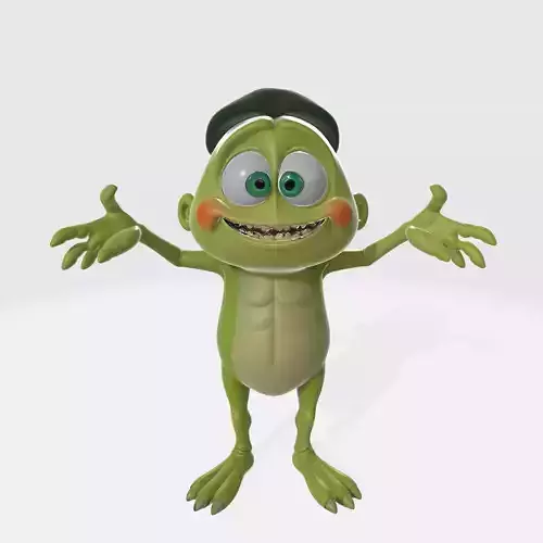 Monster Character 30 Low-poly 3D model