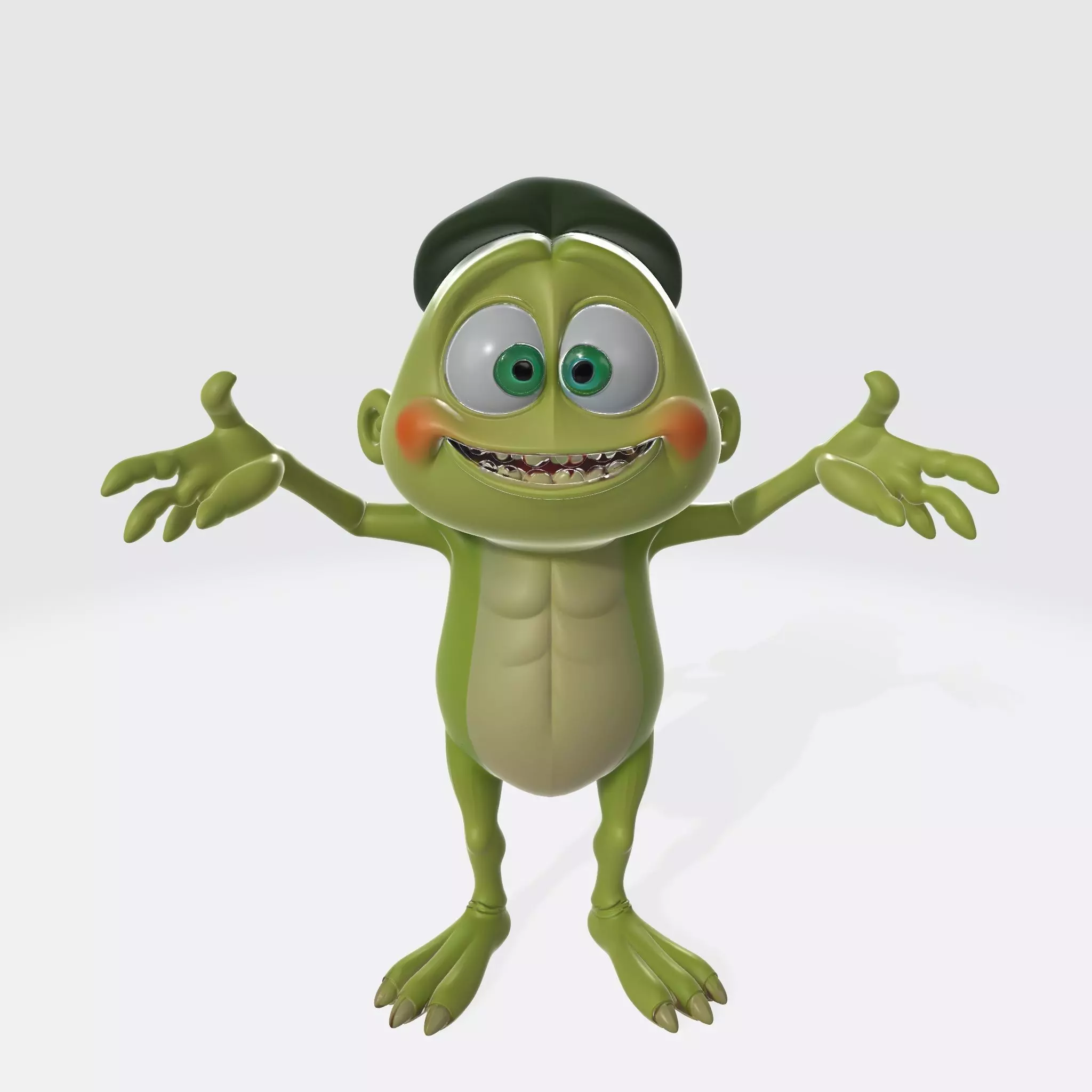Monster Character 30 Low-poly 3D model_0