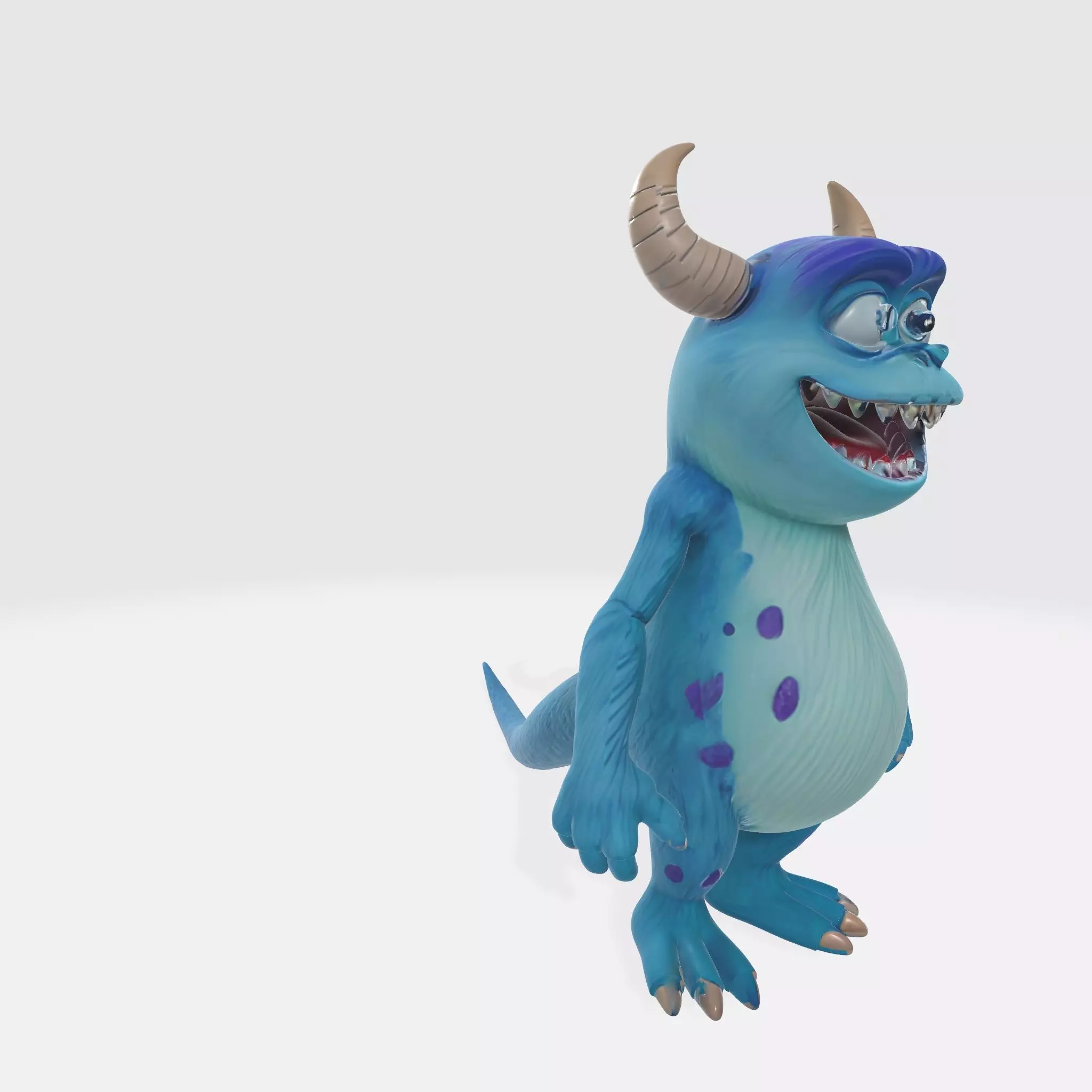 Monster Character 29 Low-poly 3D model_1
