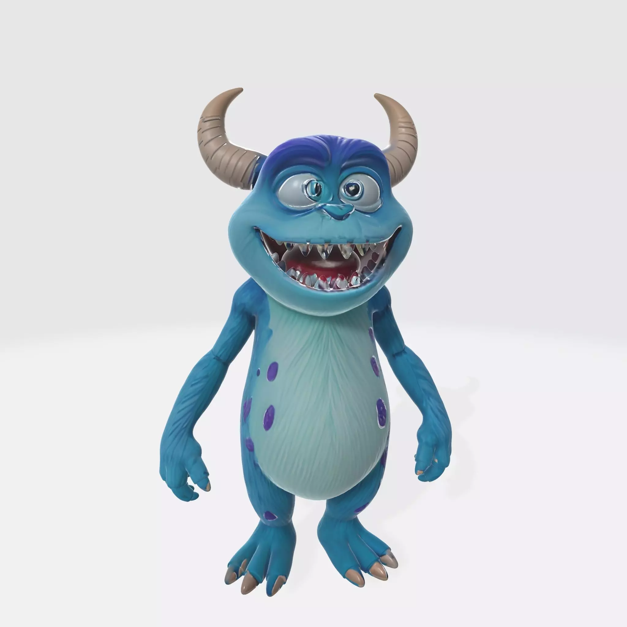 Monster Character 29 Low-poly 3D model_0