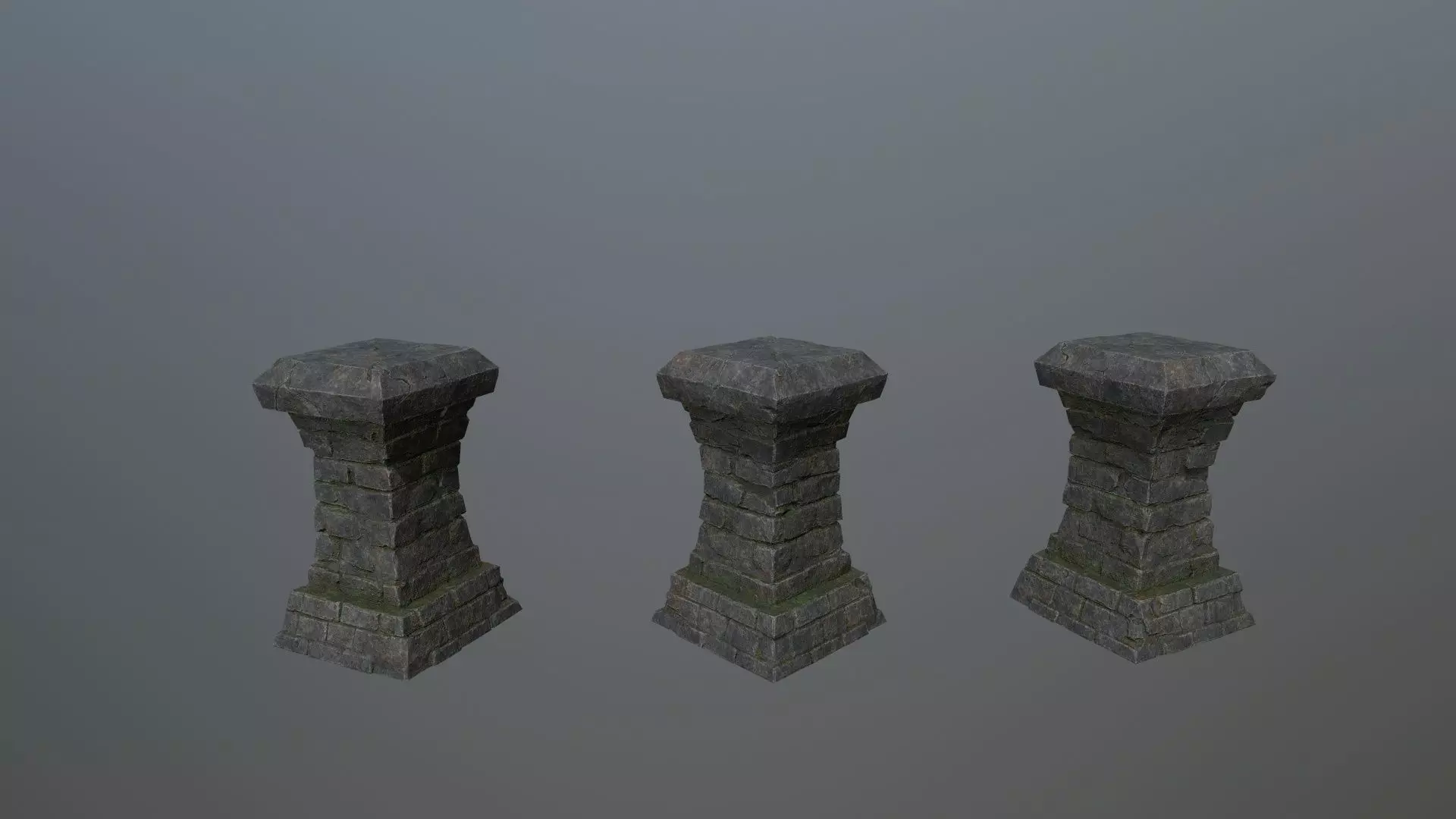 Medieval Braziers Lights   Low-poly 3D model_20