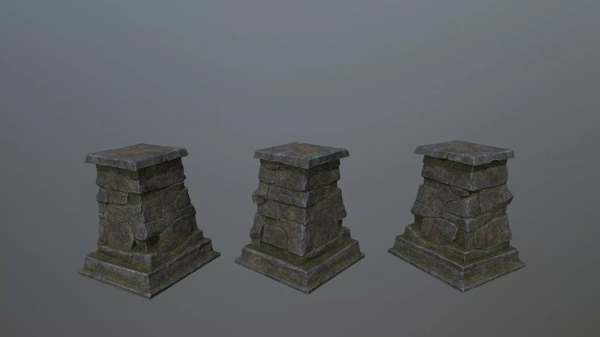 Medieval Braziers Lights   Low-poly 3D model_21