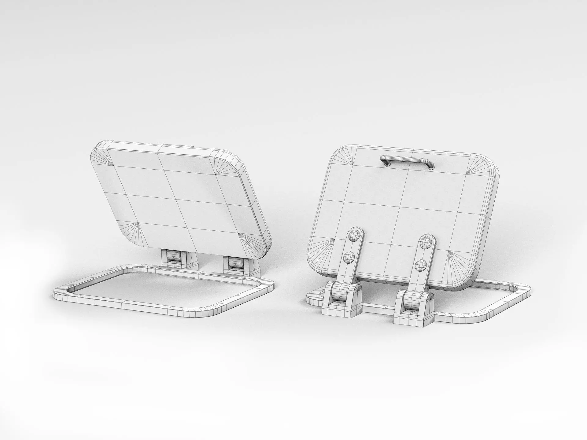 Old Hatch v2 Low-poly 3D model_8