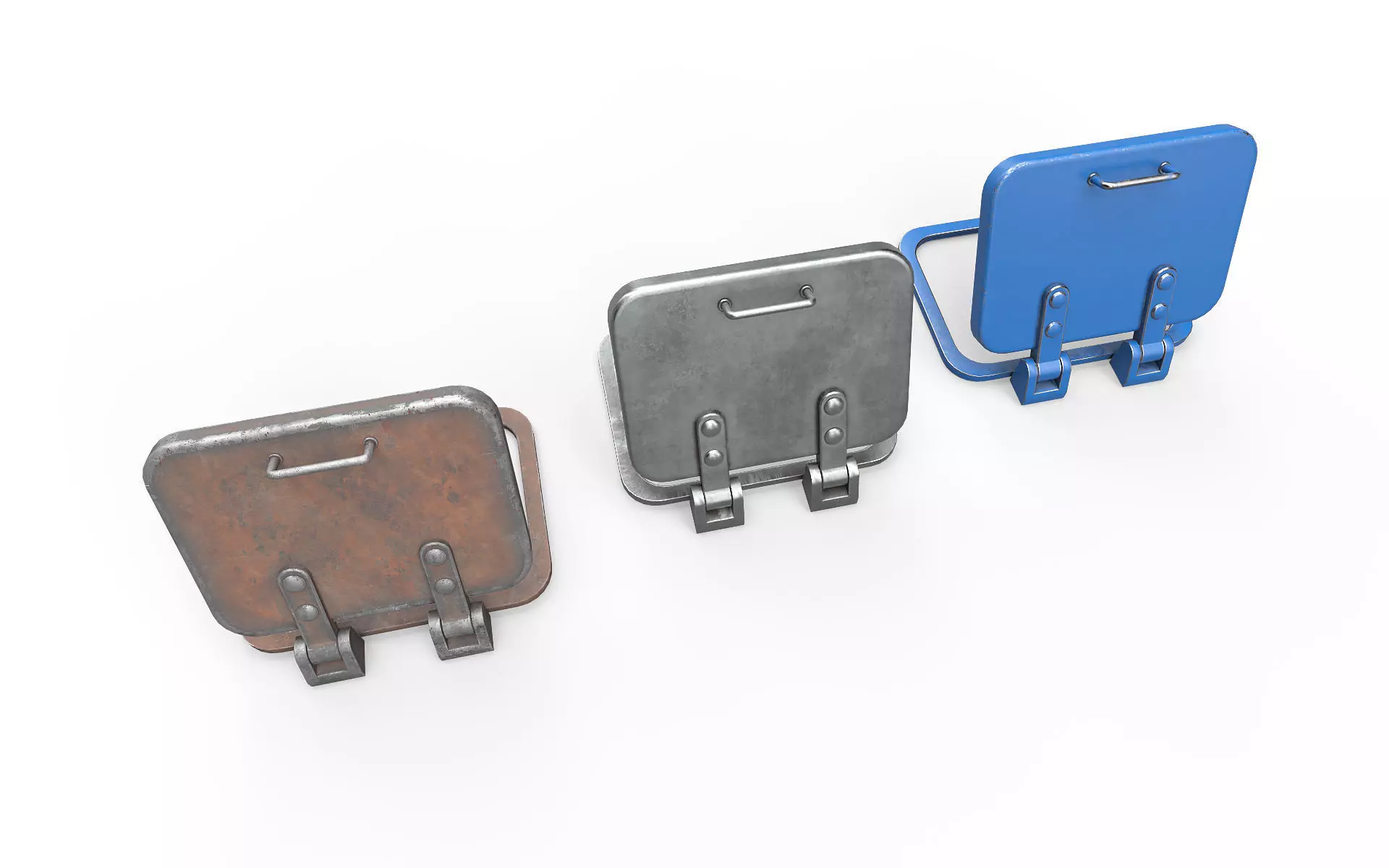 Old Hatch v2 Low-poly 3D model_7