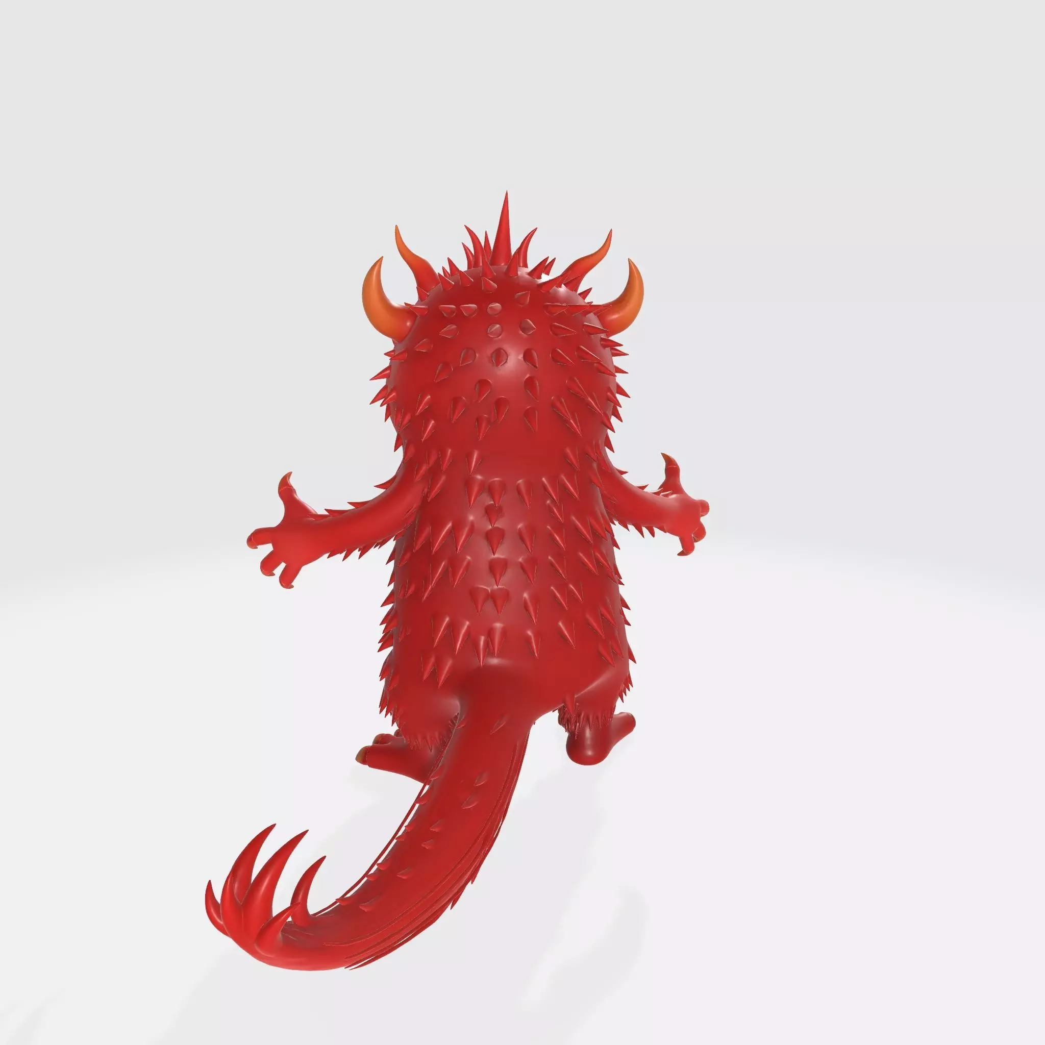 Monster Character 27 Low-poly 3D model_2