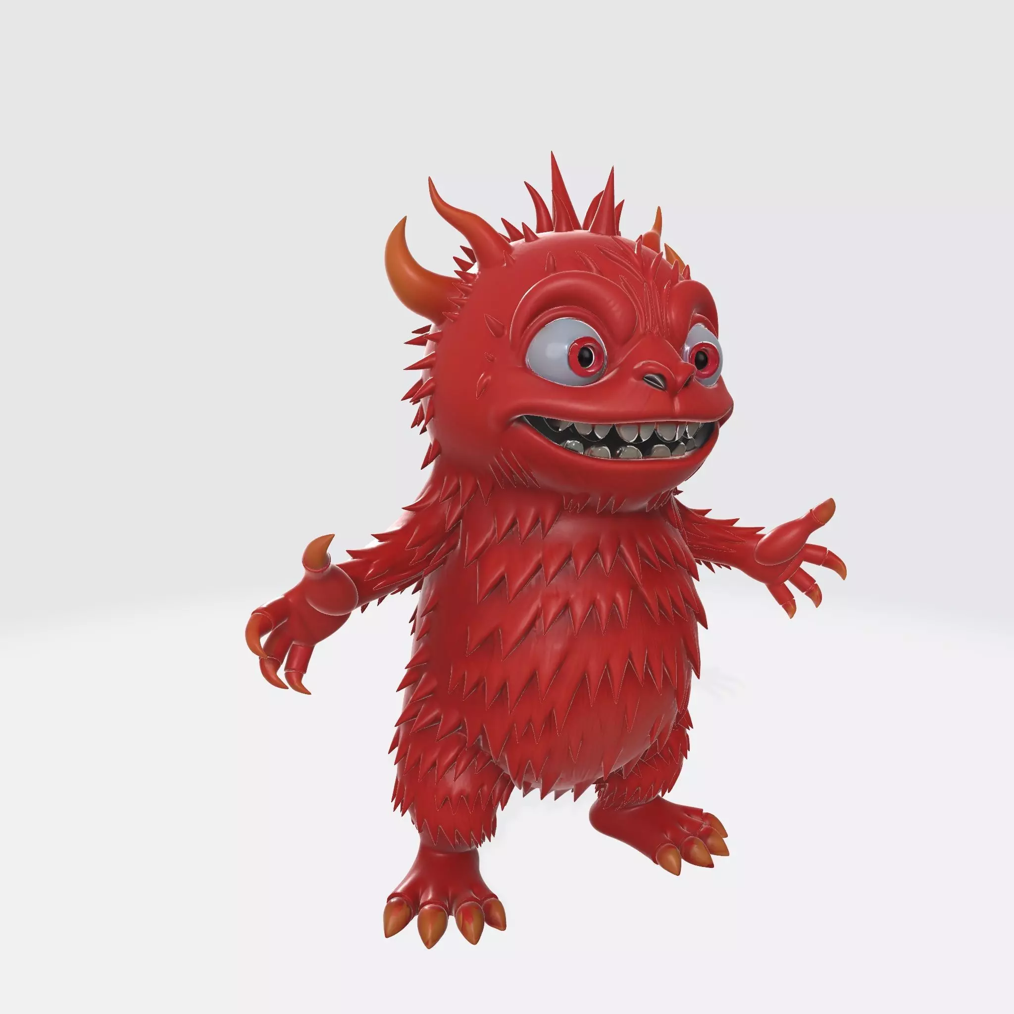 Monster Character 27 Low-poly 3D model_1