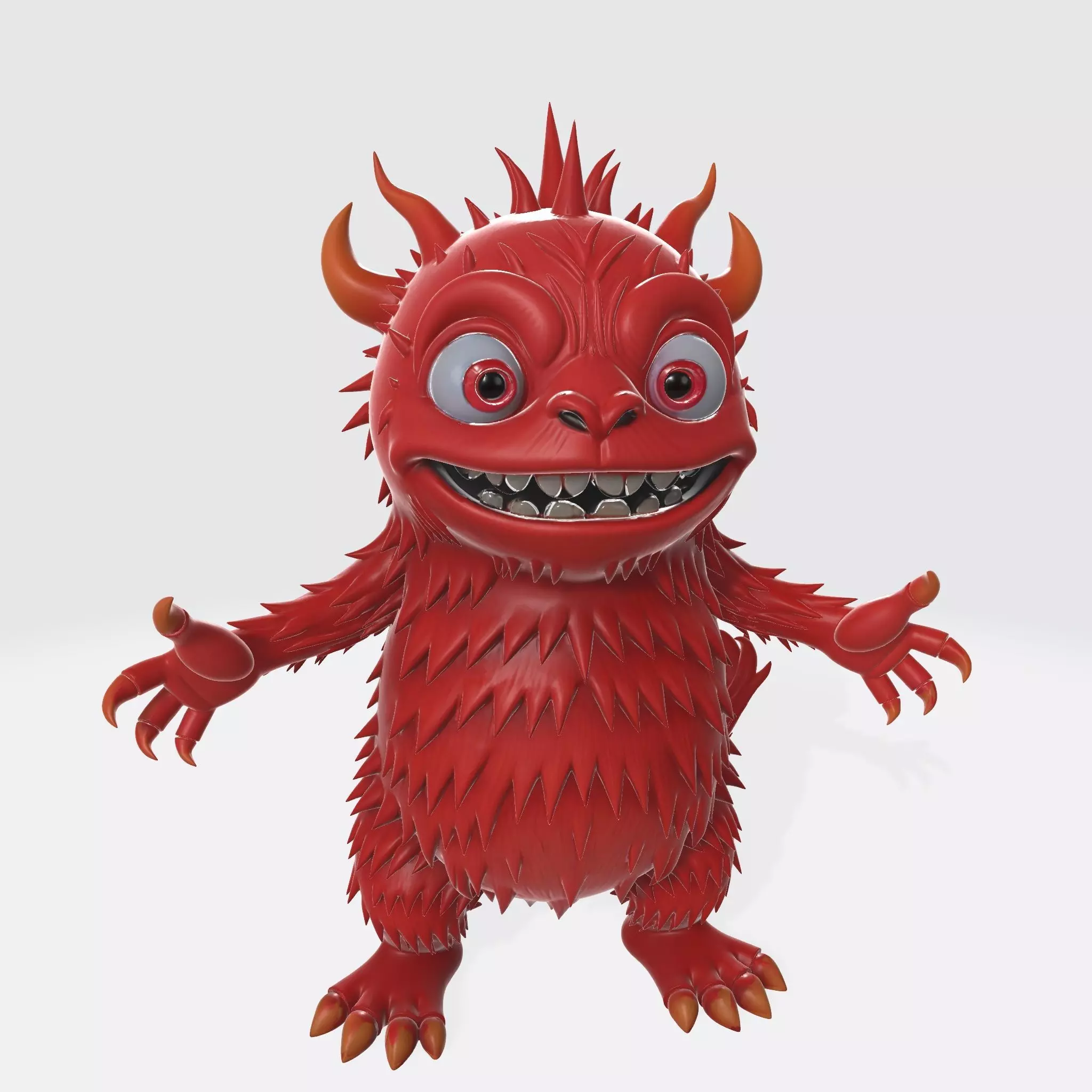 Monster Character 27 Low-poly 3D model_0